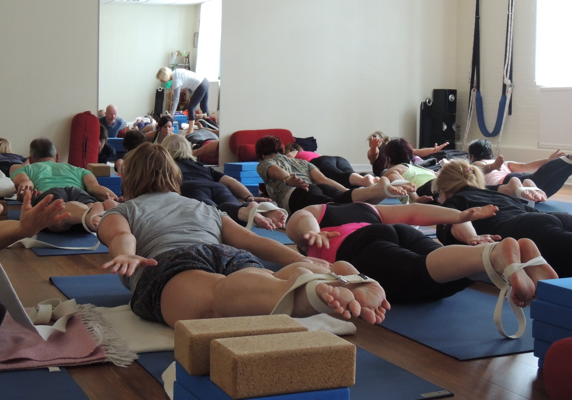 Participants Workshop Congleton Iyengar Yoga Centre